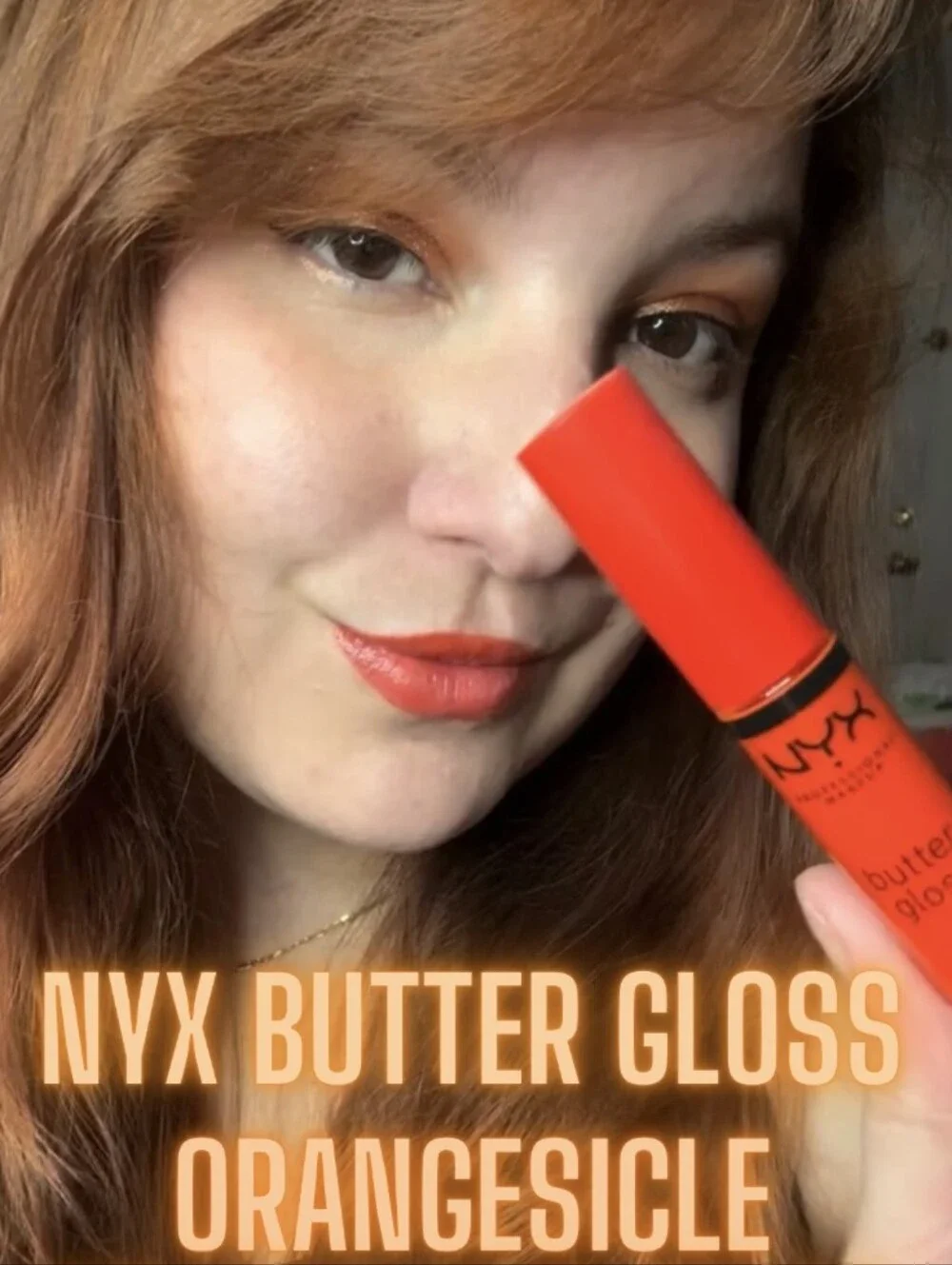 🧚‍♀️ORANGESICLE NYX Cosmetics DISCONTINUED Butter Gloss NWT